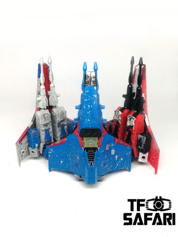 【Make-to-order】Go Better Studio GX-03 Null Rays for WFC Siege Decepticon Seekers (Starscream / Skywarp / Thunder Cracker / Red wing)  Weapon Set