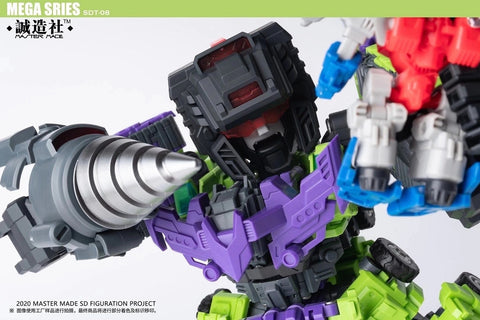 Master Made SDT-08 SDT08 Mega Series Demolisher ( G1 Devastator ) 6 in 1 Deluxe Version 21cm