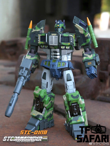 TFC Toys STC-01NB  STC01NB ST Supreme Tactical Commander Rolling Thunder (Optimus Prime) Nuclear Blast version 29cm / 11.5"