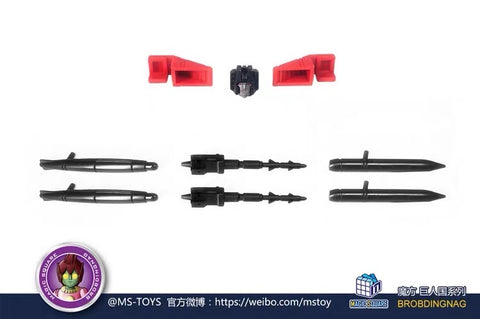 Magic Square MS-Toys MS-B30 MSB30 Jet Fighter Team (Thrust, Dirge, Ramjet Legends Class) 3 in 1 set 10cm, 4"