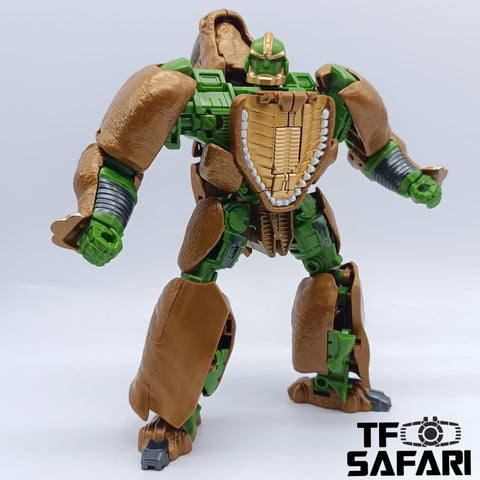 4th Party RW-01 RW01 Rhino Warrior Oversized WFC-K27 Rhinox ( with weapon added) 20.5cm / 8"