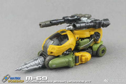 Matrix Workshop M69 M-69 Weapon set for Studio Series 81 Brawn (in Bumblebee Movie) Upgrade Kit