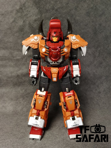 Cang Toys Cang-Toys CT-Chiyou-02 Landbull (Tantrum, Feral Rex) Predaking Combiner 23cm / 9"