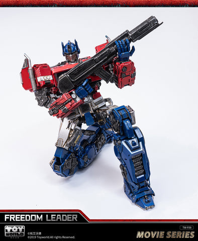 Deluxe Ver. ToyWorld TW TW-F09 TWF09 Freedom Leader Optimus Prime OP Bumblebee Movie 30cm / 12"