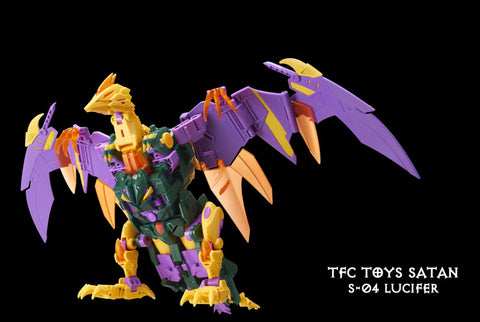 TFC Toys S04 S-04 Lucifer of Sartan Combiner（Cutthroat of Abominus)  18cm / 7.3"