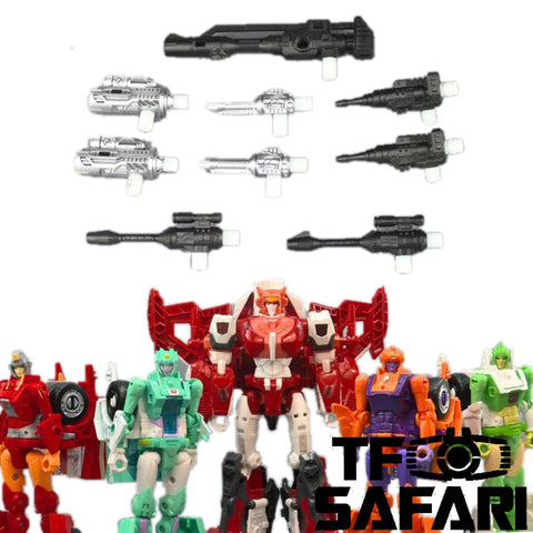 Matrix Workshop M-09A M09A Weapon Set for Female Autobots Combiner Orthia (Elita One, Moonracer, Lancer, Firestar, Greenlight ) Upgrade Kit