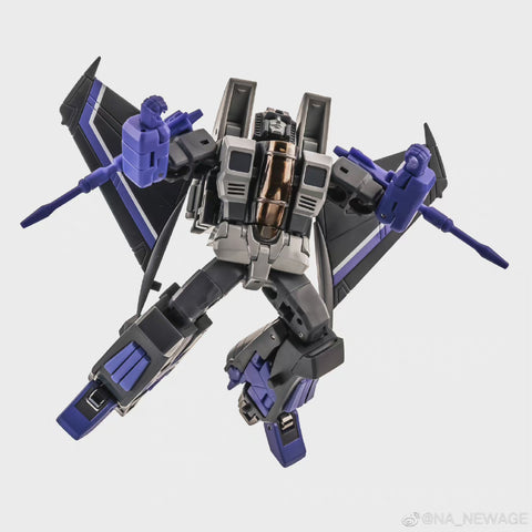 NA NewAge H15C H-15C Samael ( Skywarp ) New Age 4th Anniversary Version 9cm / 3.5"