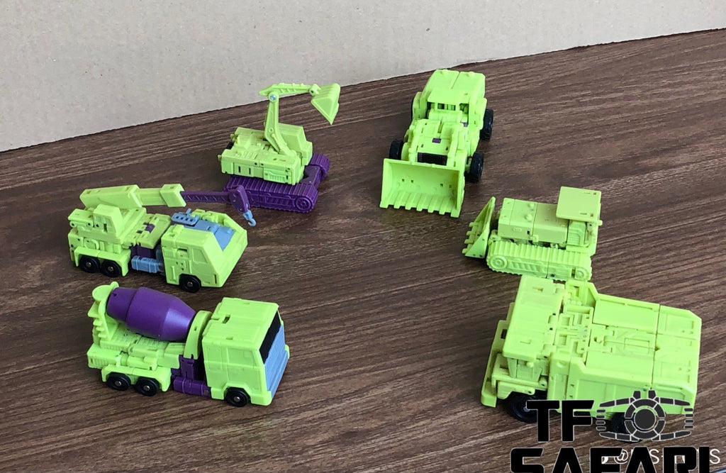 Magic Square MS Toys Constructor Devastator Combiner 3 sets (2 in 1 se ...