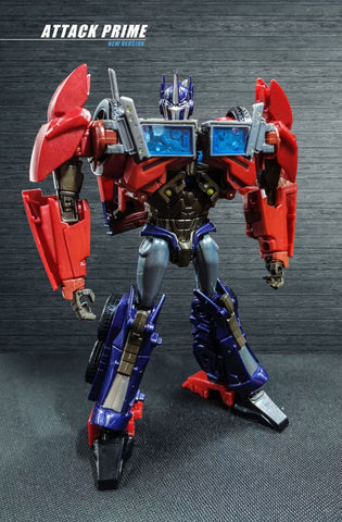 APC Toys APC-001 APC001 2.0 Version Attack Prime ( 1:1 TFP Optimus Prime Voyage Class ) Repainted Version 17cm / 6.7"