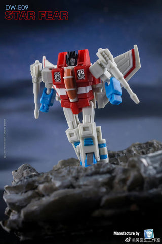 Dr.Wu & Mechanic Studio Extreme Warfare DW-E09 Star Fear  / E12 Blue Thunder / E15 Dark Sky (Starscream / Thundercracker / Skywarp) 3 in 1 set 6cm / 4.6"