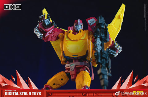 DX9 Toys D-06M D06M Carry (Not Hot Rod Rodimus) Metallic Painting Version 24cm