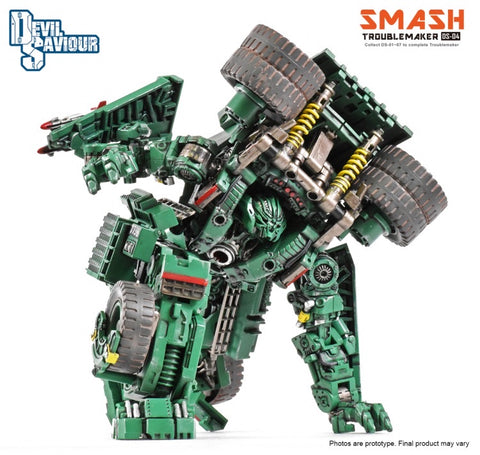 Devil Saviour (BombusBee) DS-04 Smash of Trouble Maker (Long Haul of ROTF Devastator Constructicons) 18cm / 7"