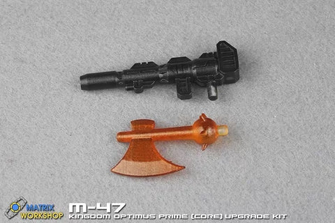 Matrix Workshop M-47 M47 Weapon set for WFC Kingdom Optimus Prime Upgrade Kit (Painted)