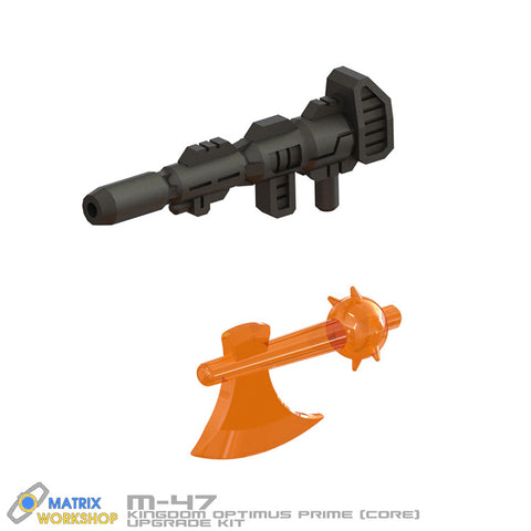 Matrix Workshop M-47 M47 Weapon set for WFC Kingdom Optimus Prime Upgrade Kit (Painted)