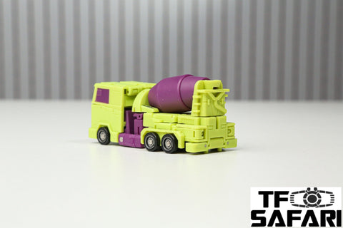 Magic Square MS Toys MS-B37 Shovel Master (Scrapper) & MS-B38 Roller Master (Mixmaster) Constructor Devastator Combiner Set A (2 in 1 set)