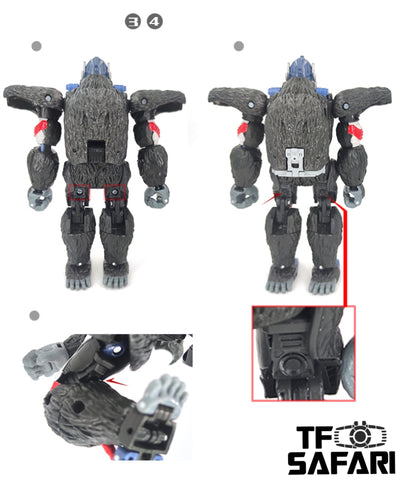 Go Better Studio GX-20 GX20 Chest Filler and Jet Pack for WFC Kingdom Optimus Primal Upgrade Kit