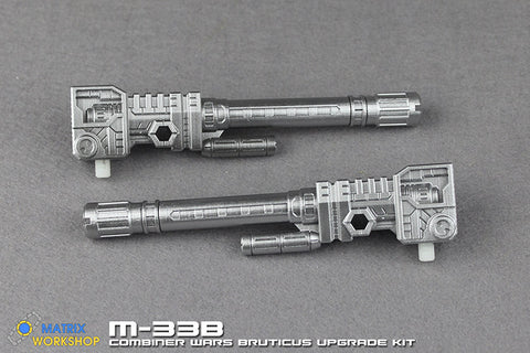Matrix Workshop M-33B M33B Back Cannon for Combiner Wars Bruticus Upgrade Kit