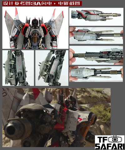 Go Better Studio GX-13 Gap Filler and Arm Weapon for Studio Series SS65 Blitzwing Upgrade Kit