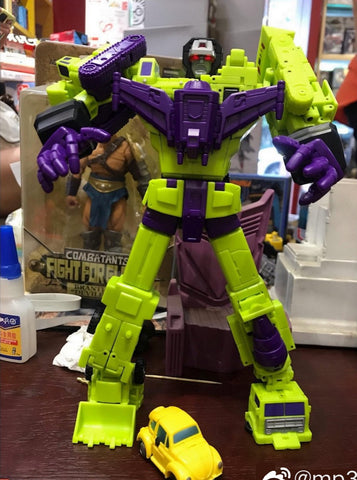 NA NewAge H29 Raum & H30 Vine Hephaestus (Scavenger & Bonecrusher, Devastator) 2 in 1 set New Age