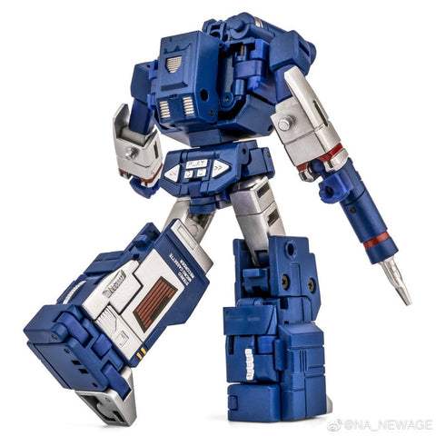 NA NewAge H21EX H-21EX Scaramanga ( Soundwave ) Toy Color 4 in 1 pack Toy Color Version New Age 9cm / 3.5"