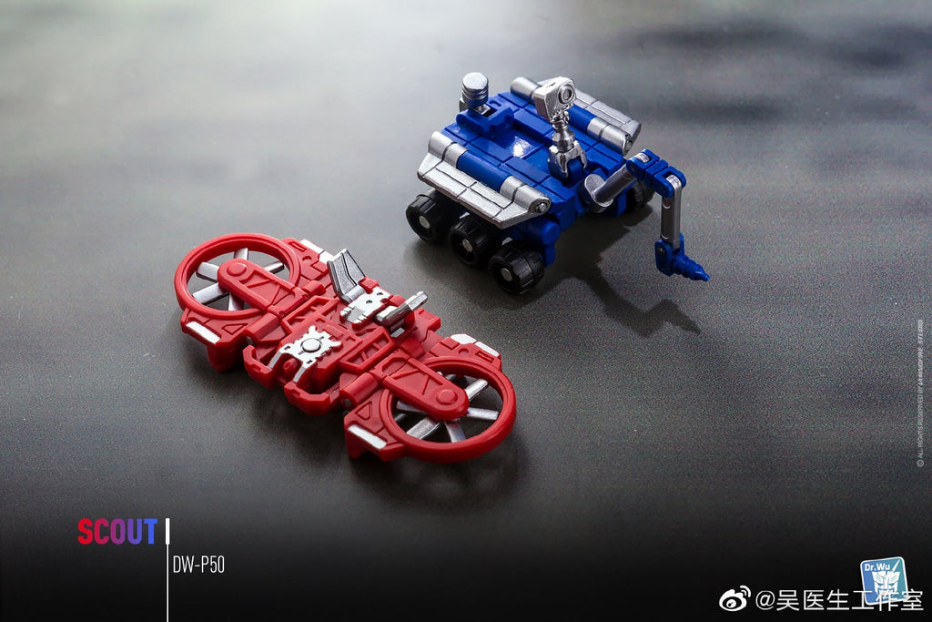 Dr.Wu DW-P50 Scout (2 in 1 Mini-Cassette Warriors) for WFC Siege Soundwave Dr Wu Upgrade Kit