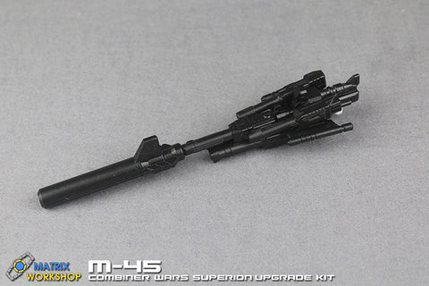 Matrix Workshop M-45 M45 Weapon Set for CW Combiner Wars Superion Upgrade Kit