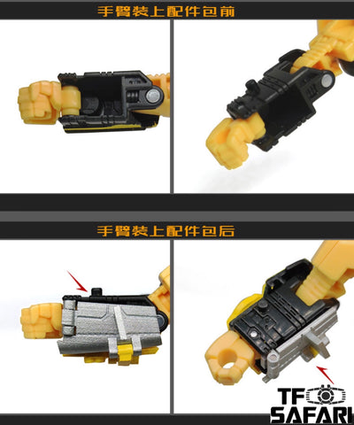 Go Better Studio GX-18 Upgrade Kits for WFC Earthrise Sunstreaker Upgrade Kit