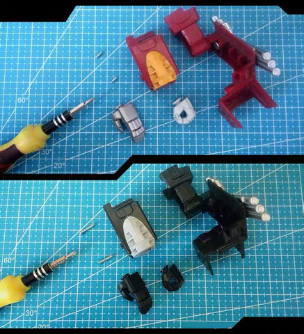 Shockwave Lab SL-34 / SL-36 SL34 / SL36 Posable Hands for POTP Power of the Prime Rodimus Prime / Rodimus Unicronus Upgrade Kit