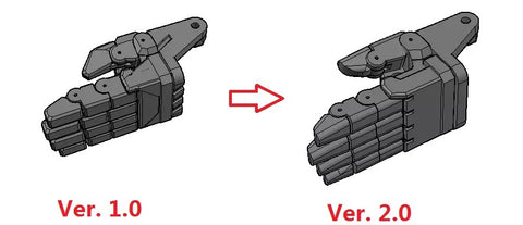 Shockwave Lab SL-22 SL22 Posable Hands for Titans Return Overlord / Black Shadow ( Voyage Class) Upgrade Kit