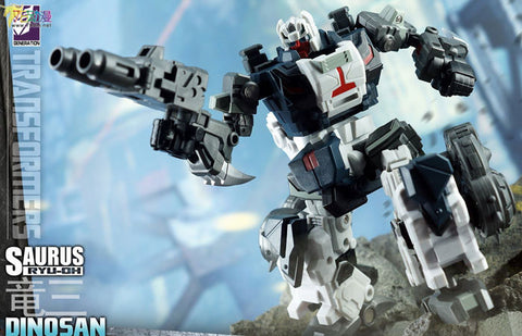 Fansproject FPJ Saurus Ryu-Oh (Dinokings Combiner) Reissue Version 6 in 1 set 28cm / 11"