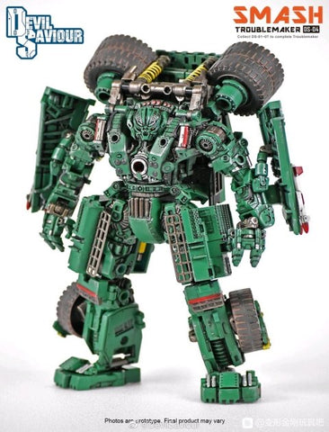 Devil Saviour (BombusBee) DS-04 Smash of Trouble Maker (Long Haul of ROTF Devastator Constructicons) 18cm / 7"