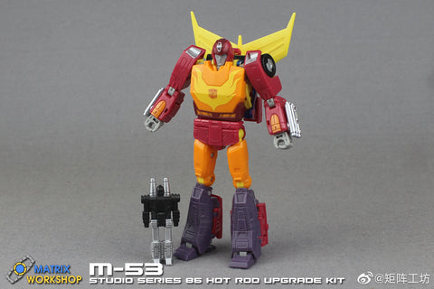 Matrix Workshop M-53 M53 Weapon set for Studio Series 86 SS86 Deluxe Hot Rod Upgrade Kit (Painted)