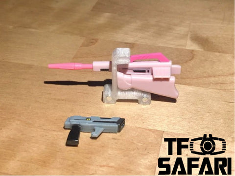 【MTO】SKW-02 weapon rack on back for Fanstoys FT24 FT-24 Rogue (Arcee)