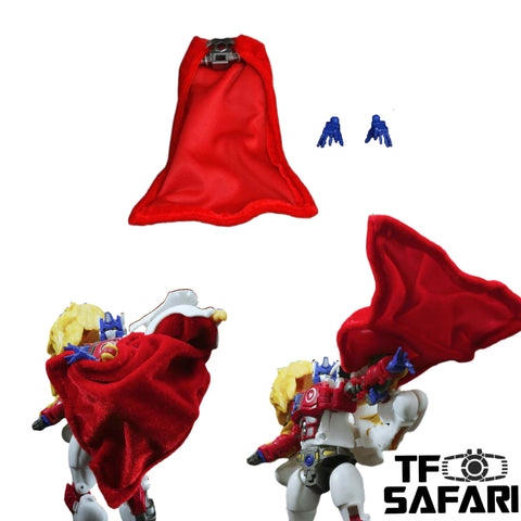 ZX Studio ZX-12A ZX12A Upgrade Kit (Poseable hand / Red Cape )for Legacy Evolution Maximal Leo Prime Upgrade Kit