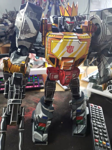 NB No-Brand MP-08CS MP08CS King Grimlock Rexius Prime (Oversized MP-08 Cell shaded, Non-Official Version)