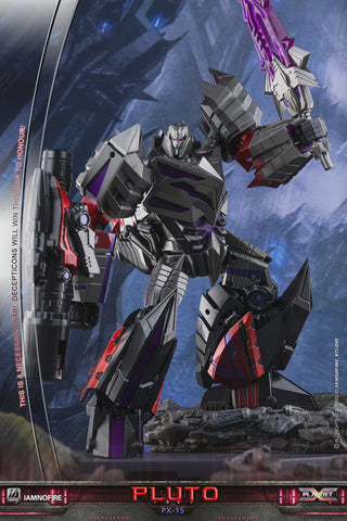 Planet X PX-15B PX15B Pluto (Megatron) Metallic Version 16cm / 6.3"