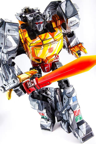 NB No-Brand MP-08CS MP08CS King Grimlock Rexius Prime (Oversized MP-08 Cell shaded, Non-Official Version)