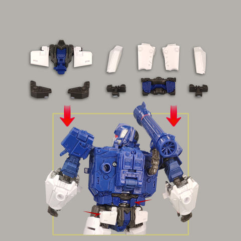 Go Better Studio GX35A GX-35A GX35B GX-35B Upgrade Kit & Gap filler for Studio Series SS83 Bumblebee Movie Soundwave & Ravage Upgrade Kit