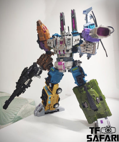 Pocket Toys PL-0 PL0 PT-05 PT05 Ruiner B. 5 in 1 (Bruticus, KO Iron Factory EX-22 EX22 War Giant) 28cm