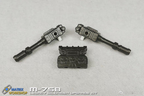 Matrix Workshop M75B M-75B Weapon set  for Generations Legacy Deluxe Wildrider Upgrade Kit