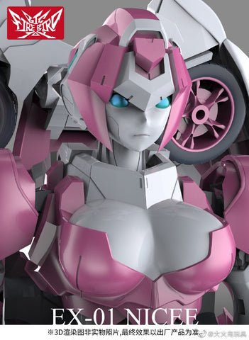 Big Fire Bird Toy EX-01 Nicee (Arcee) 19cm / 7.5"