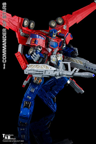 Transform and Rollout TR-02 TR02 Commander of Stars (Transformers Galaxy Force Optimus Prime) Galaxy Convoy 24cm / 9.5mm