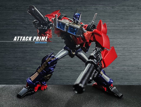 APC Toys APC-001 APC001 2.0 Version Attack Prime ( 1:1 TFP Optimus Prime Voyage Class ) Repainted Version 17cm / 6.7"