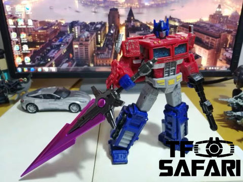 Dr.Wu DW-P38 Asura Giant Sword Purple for G1 Megatron (Siege, MP, TFP) Dr Wu Upgrade Kit