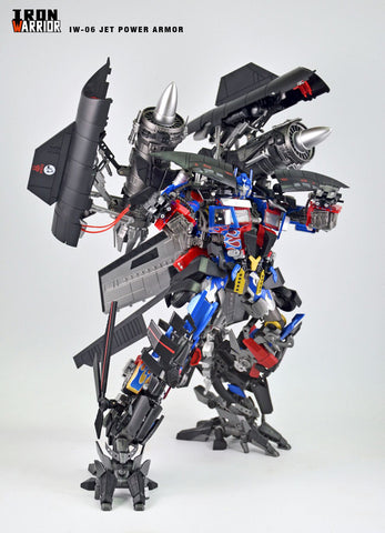【Loose Pack】Iron Warriors IW-06 Jet Power Armor Upgrade Kit for MPM-04 Optimus Prime (Jetfire Armor) Upgrade Kit