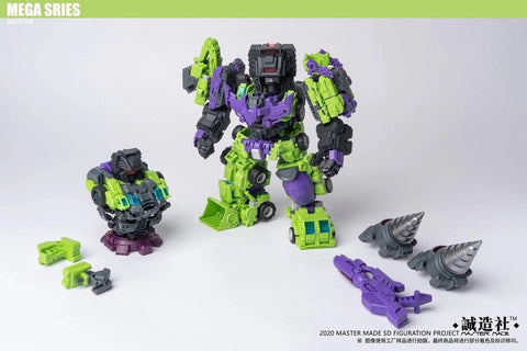 Master Made SDT-08 SDT08 Mega Series Demolisher ( G1 Devastator ) 6 in 1 Deluxe Version 21cm