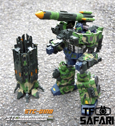 TFC Toys STC-01NB  STC01NB ST Supreme Tactical Commander Rolling Thunder (Optimus Prime) Nuclear Blast version 29cm / 11.5"