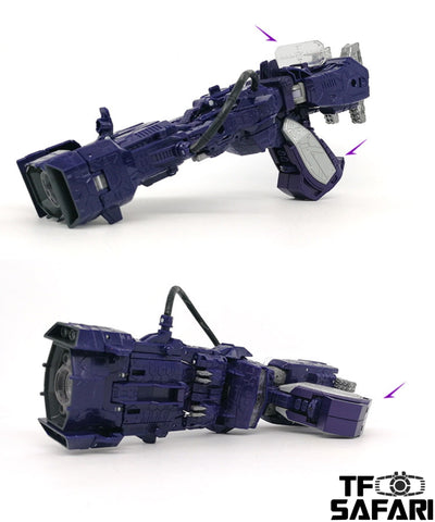 Go Better Studio GX-12 Upgrade Kit Laser Gun Mode for WFC Siege Shockwave Upgrade Kit