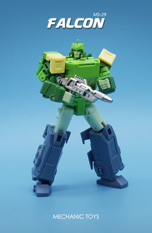 MFT MechFansToys Mechanic Toys Mech Soul MS-29 MS29 Falcon (Springer) Mech Fans Toys 10cm / 4"