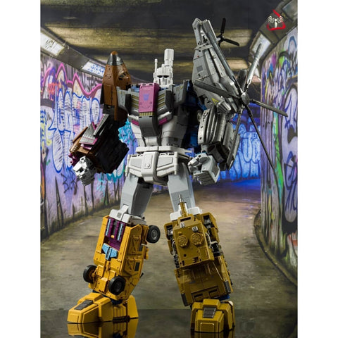 Zeta Toys ZA06 Armageddon Combiner ( Combaticons, Bruticus) 5 in 1 Gift Set G1 Comic Color 55cm (22")